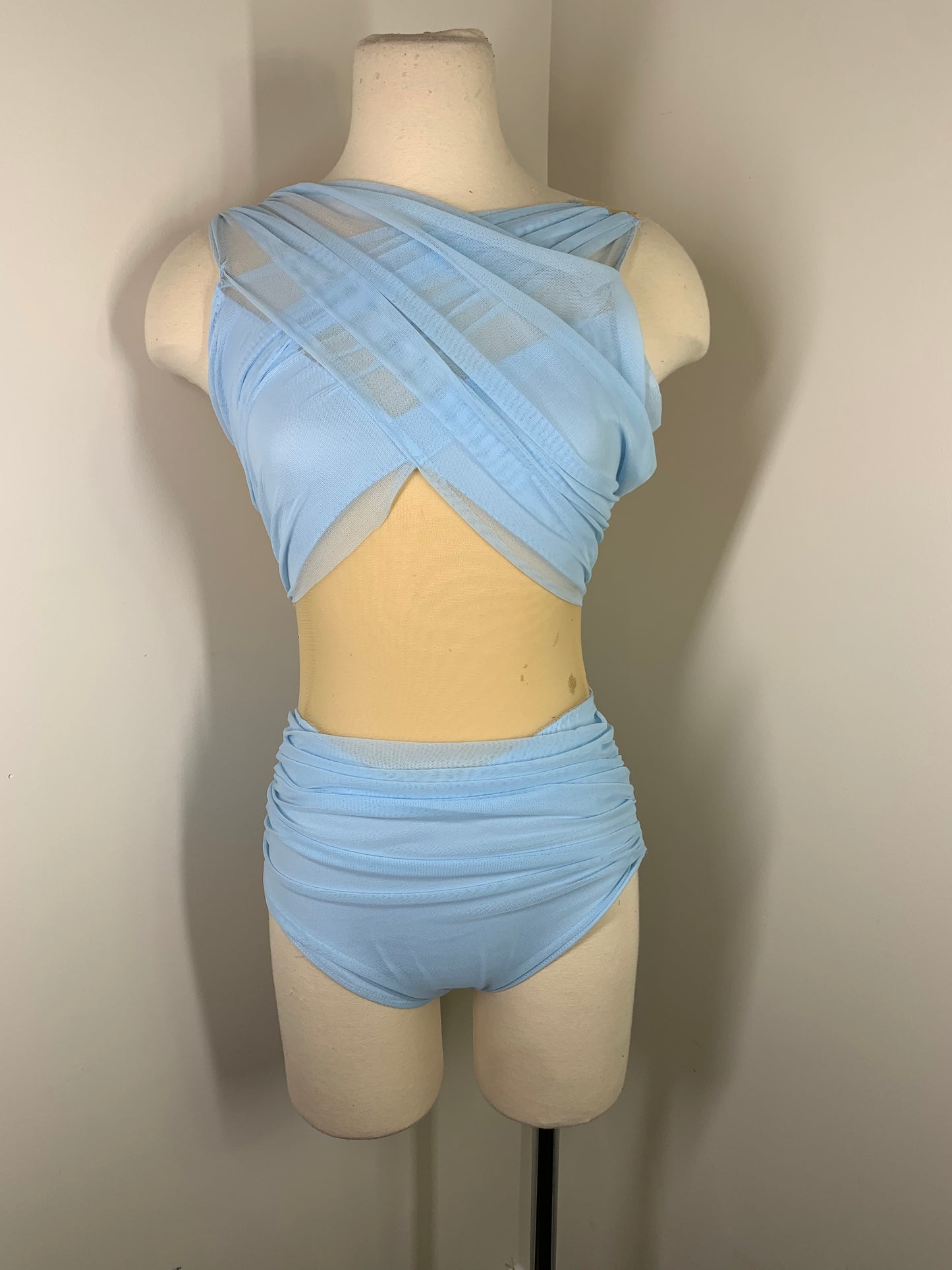 Contemporary dance wrapped  costume