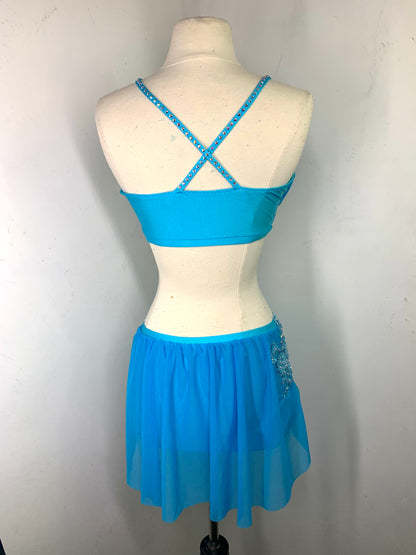 ADELE MA aqua dance costume